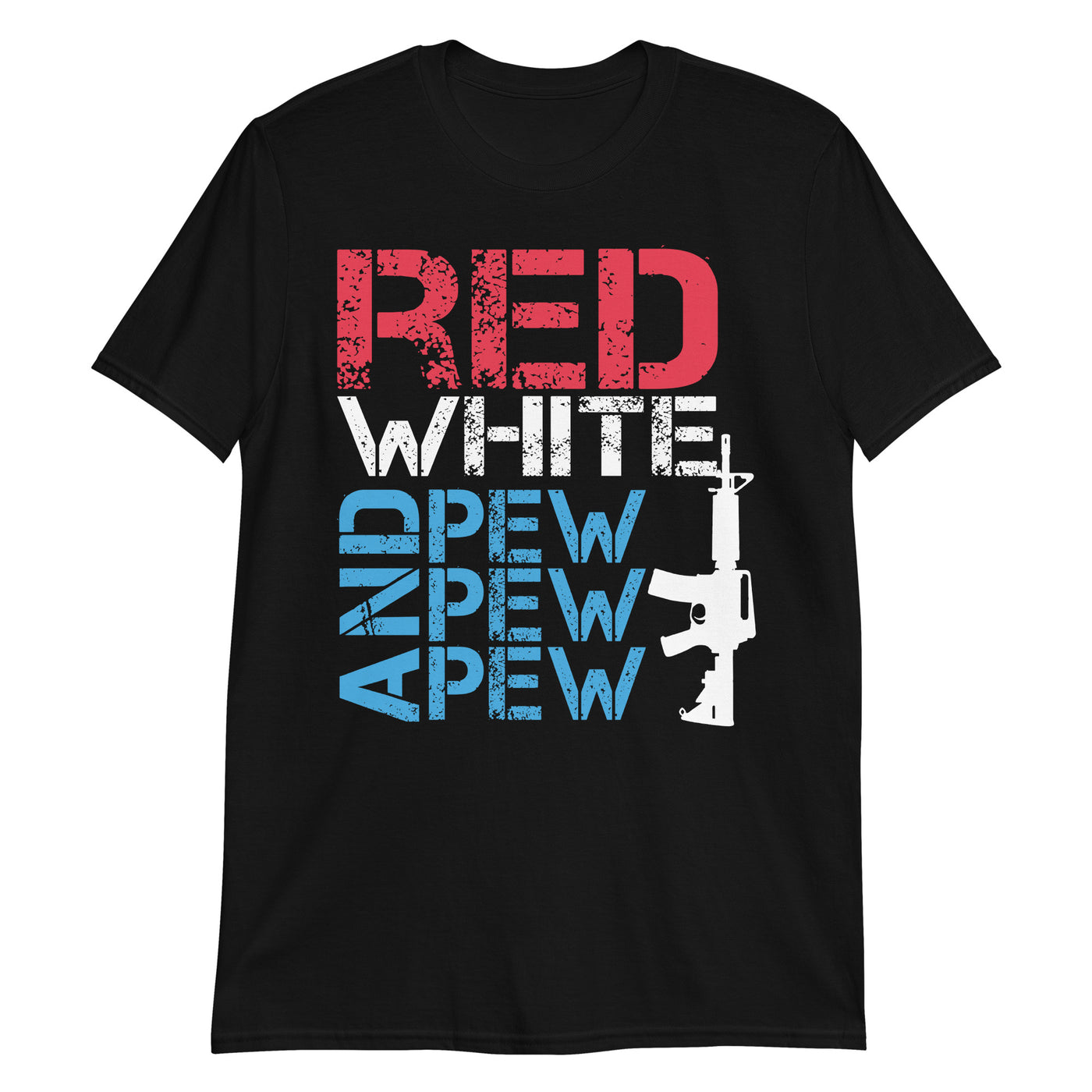 Red, white and PEW PEW PEW