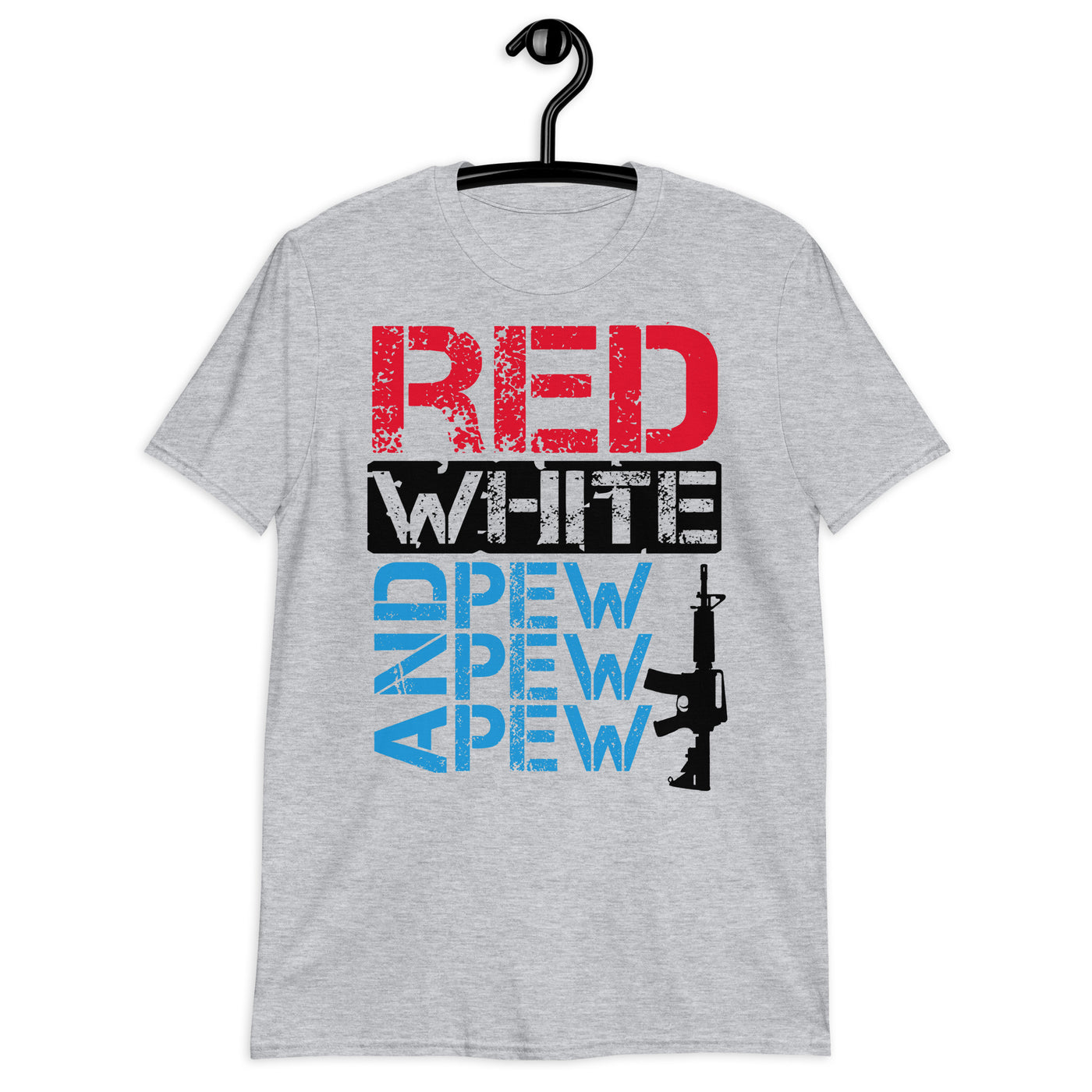 Red, white and PEW PEW PEW